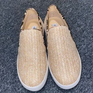 Steve Madden Gills Rafia Slip on Sneaker 7